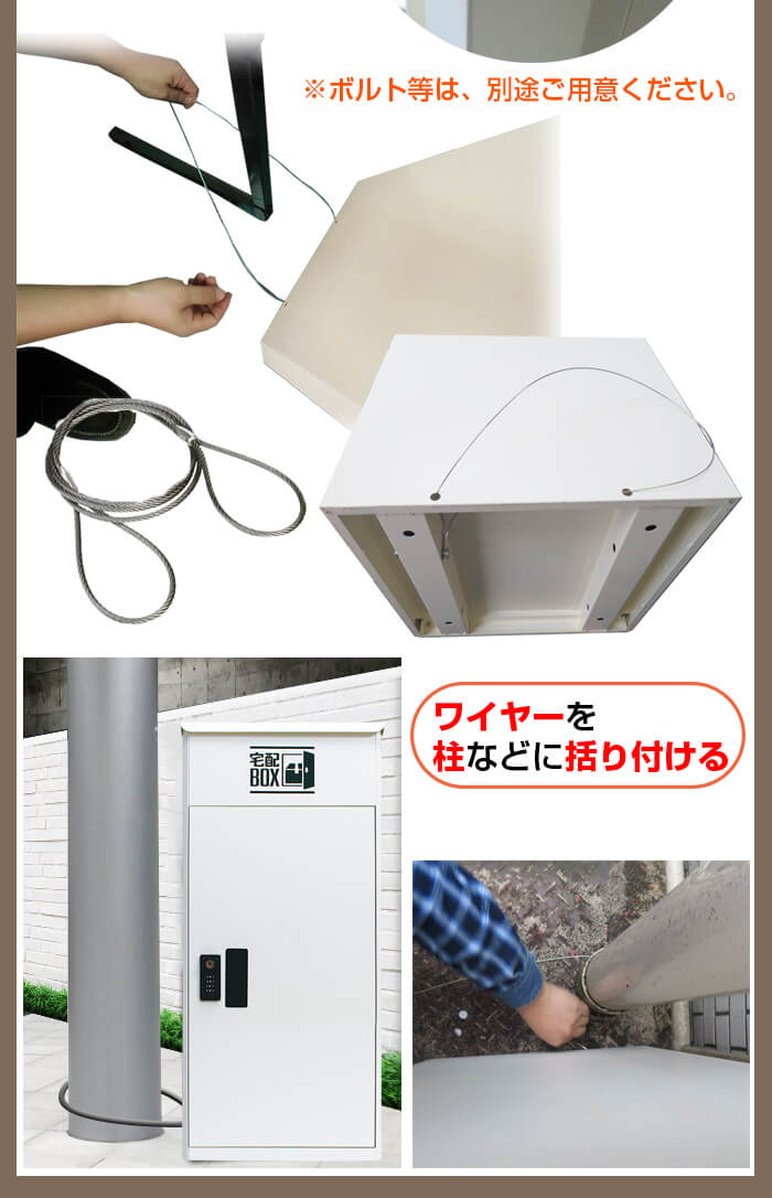 ルスネコボックス®をアンカーで設置する方法3
