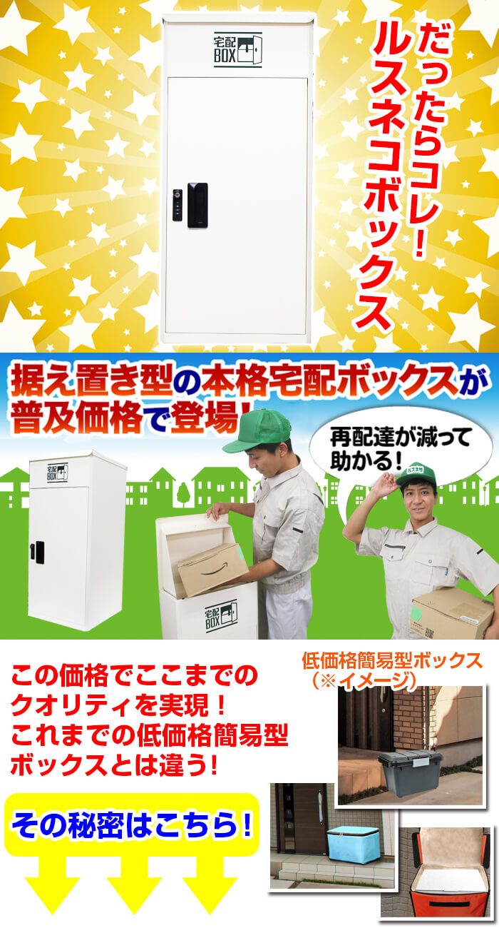 ルスネコボックスは据え置き型で初の普及価格帯を実現!